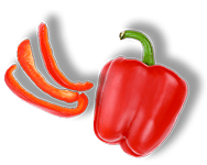 red pepper sliced