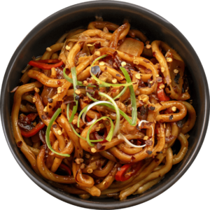 Hot & Spicy Kimchi Udon Noodles