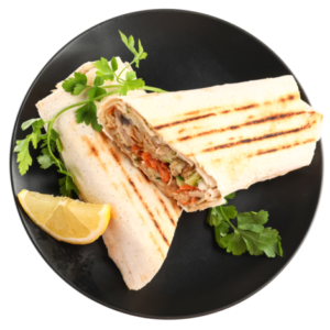 Korean Chicken Wrap
