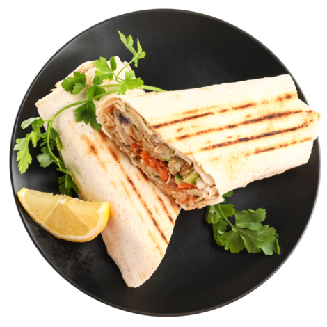 Korean Chicken Wrap