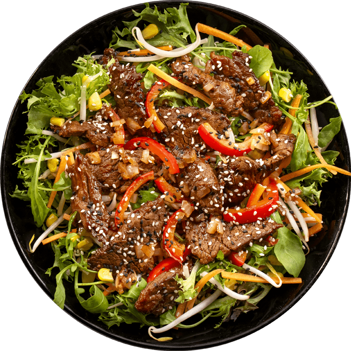 Korean Beef Bulgogi Salad