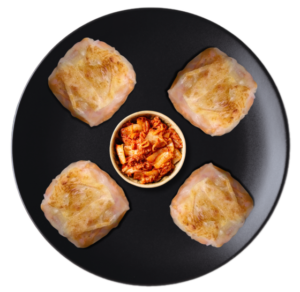 Spicy Ramen Rice Paper Dumplings