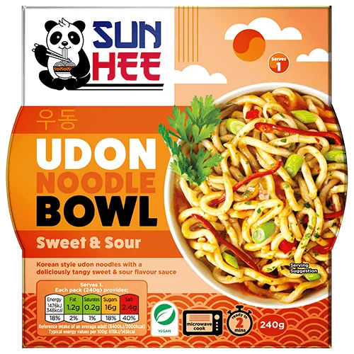Sun Hee Sweet & Sour Udon Noodle Bowl