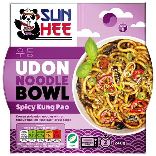 Sun Hee Spicy Kung Pao Udon Noodle Bowl
