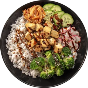 Vegan Korean Rice Bowl